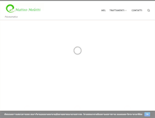 Tablet Screenshot of matteomeletti.it